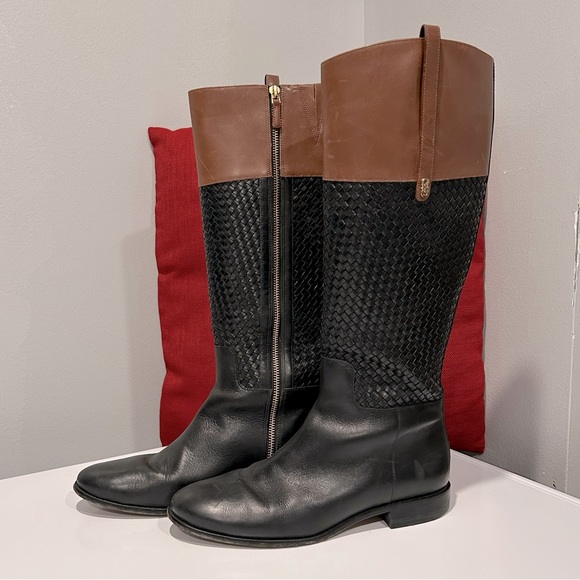 Cole Haan Shoes - Cole Haan Brown & Black Leather Boots